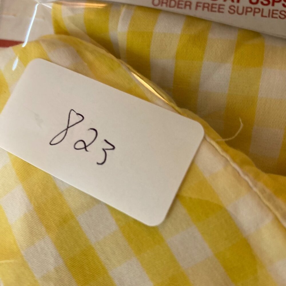 Womens Basic Editions V‎ Neck Gingham Button Shir… - image 7